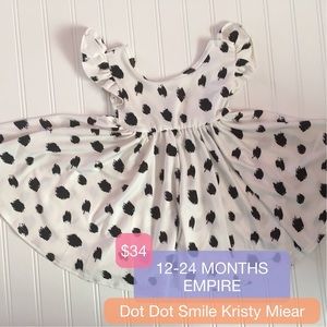 Dot Dot Smile Girls Dress Brand New!